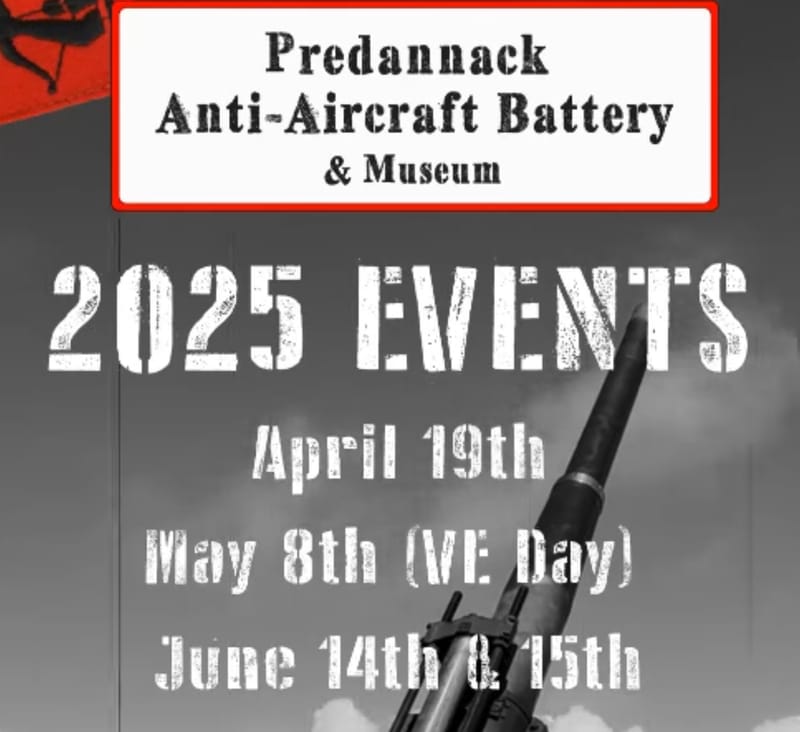 Predannack Anti-Aircraft battery and Museum open day