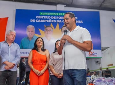 Deputado Jeferson Timóteo celebra lançamento do Centro de Formação de Campeões da Cidadania em Camaragibe