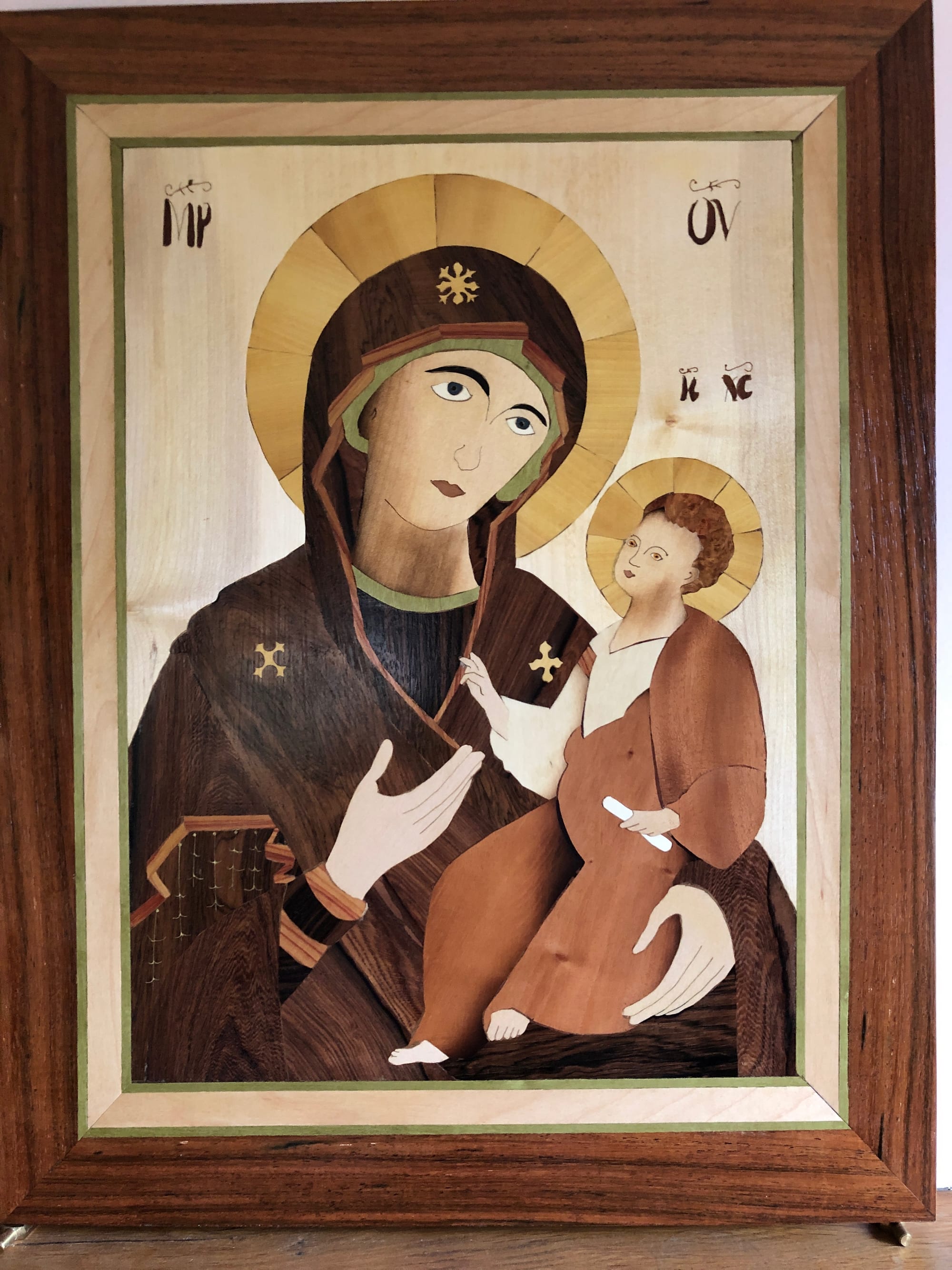 Icône de la Vierge et son Enfant