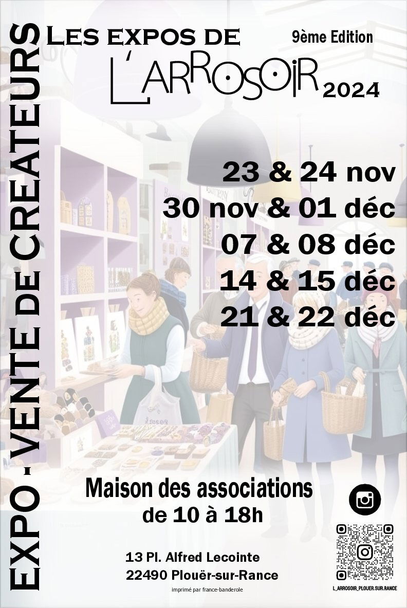 9eme Edition Les Expos de l'Arrosoir 2024