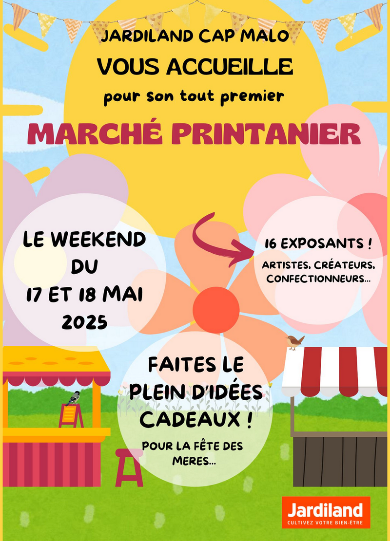 1er Marché Printannier de Jardiland Cap Malo