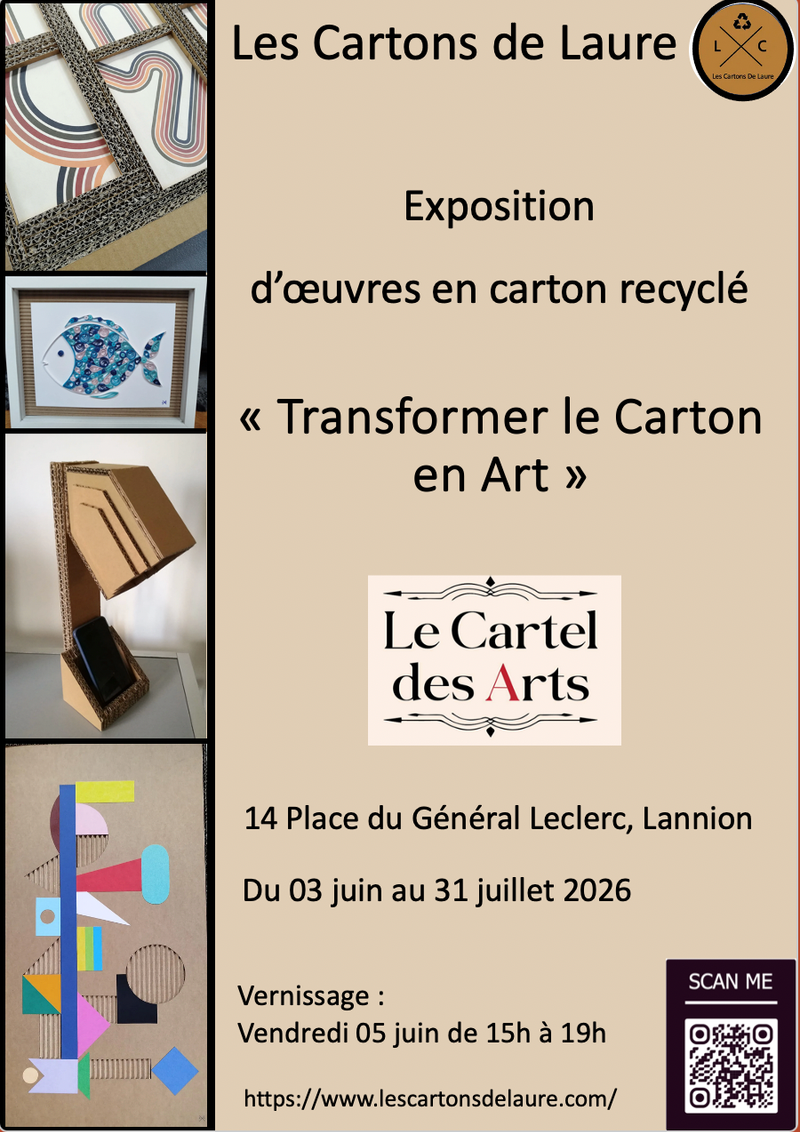 Exposition au Cartel des Arts
