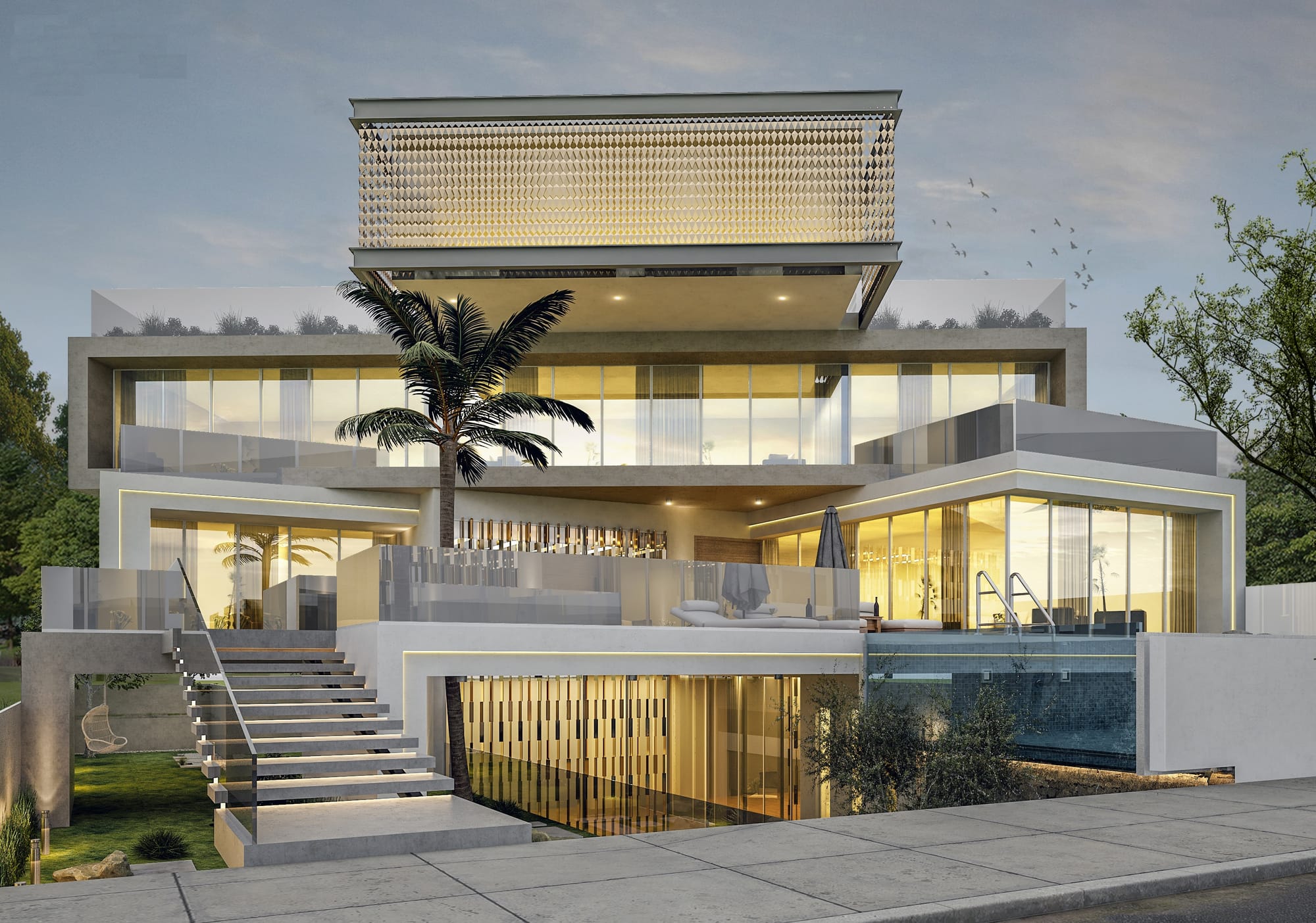 B+G+1+Roof Villa at Umm Seqeim 1st Dubai UAE