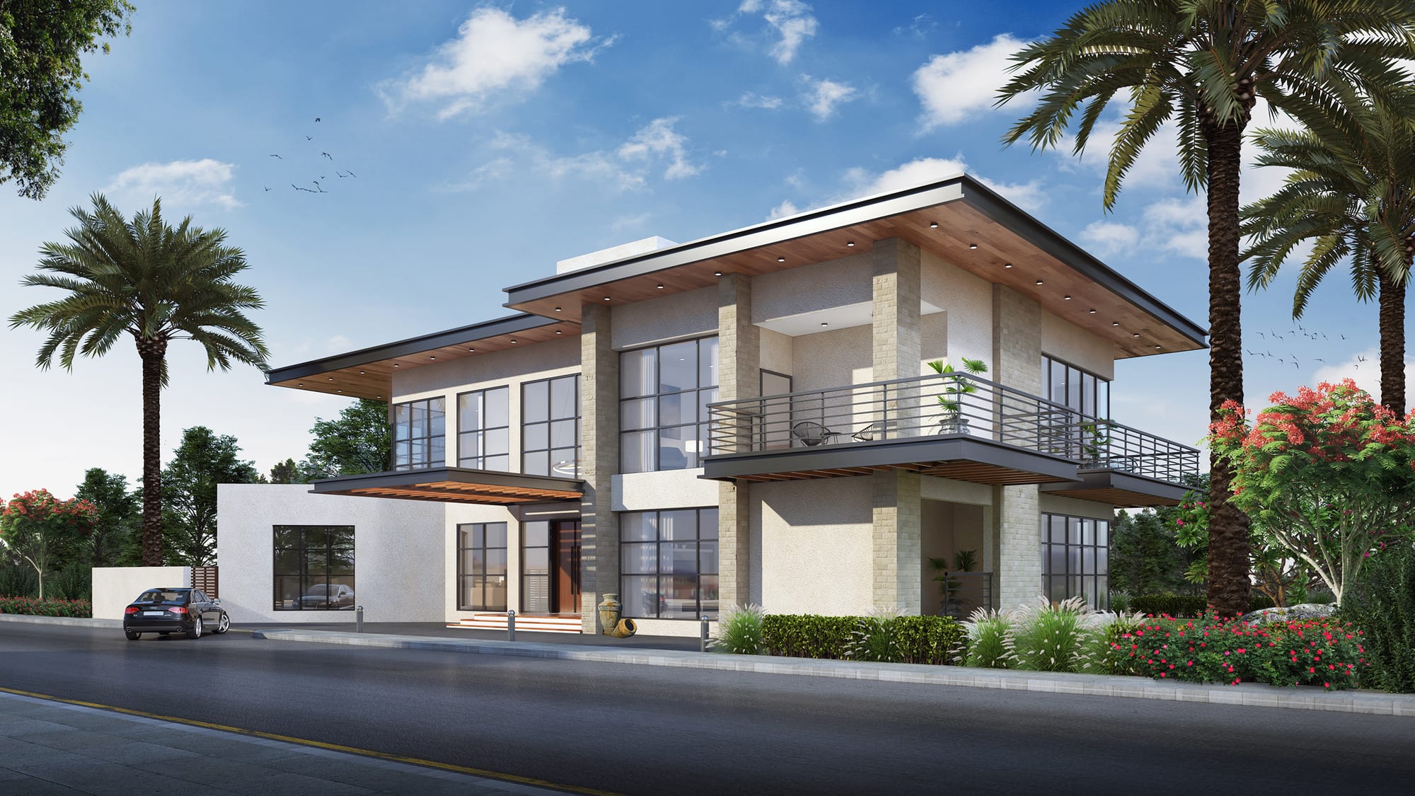 G+1 Luxury Villa at Pearl Jumeira Dubai - UAE