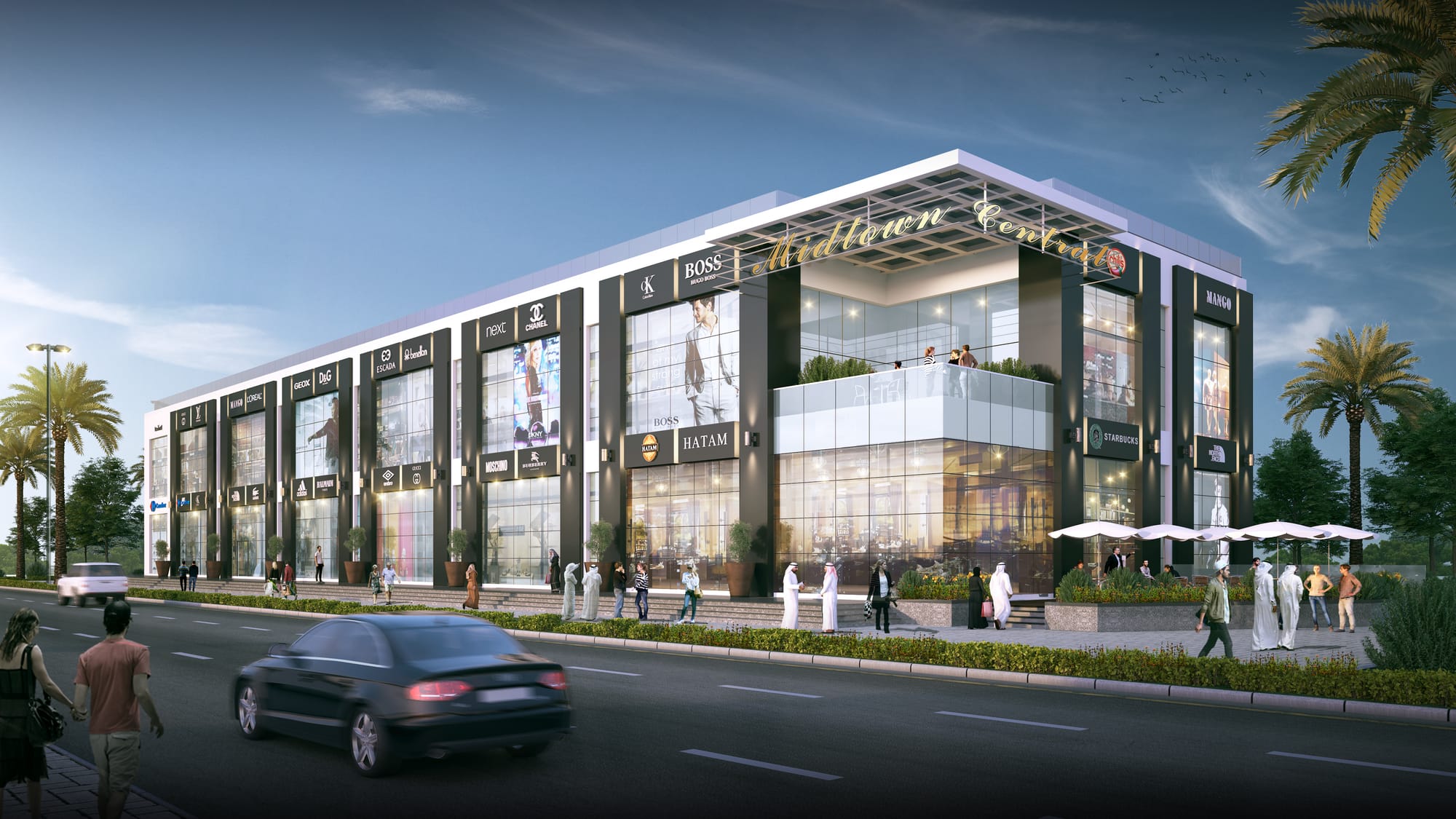 Midtown Central Majan- Shopping Center