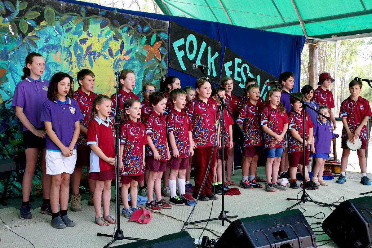 OUR LITTLE CHAMPIONS ONSTAGE! 