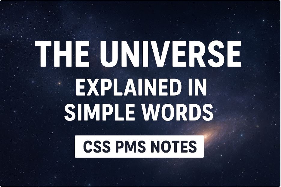 The Universe — Explained in Simple Words