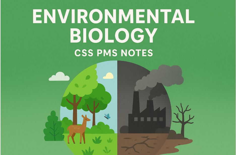 Environmental Biology: Understanding the Living World and Human Impact