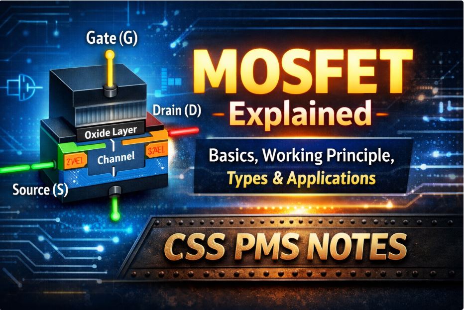MOSFET Explained | Basics, Working Principle, Types & Applications