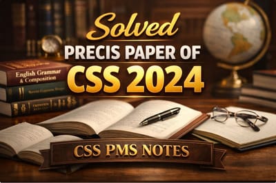 Solved Precis Paper of  CSS 2024