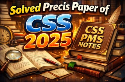 Solved Precis Paper of 2025