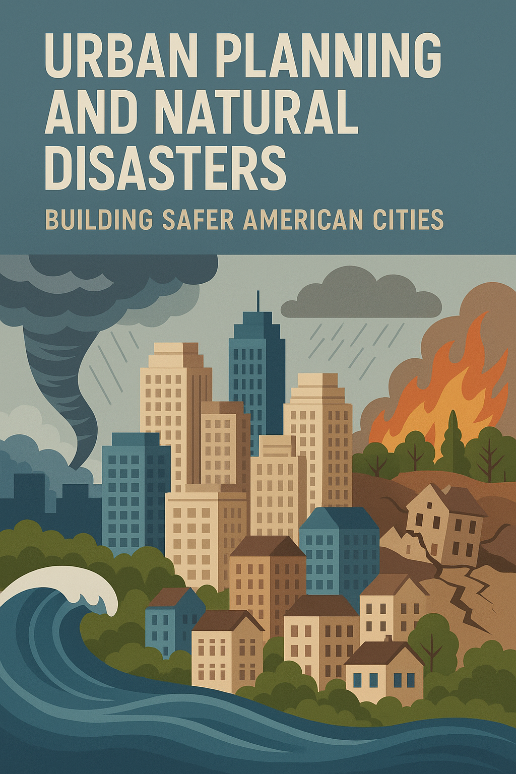 Urban planning for disasters, natural disaster preparedness, U.S. disaster resilience, smart city planning, urban infrastructure and climate change, flood risk zoning, wildfire urban interface, earthquake-safe building design, sustainable urban development, urban resilience strategies, disaster risk reduction, climate-resilient cities, emergency management systems, urban disaster mitigation, resilient infrastructure, hazard mapping, urban climate adaptation, integrated urban planning, green infrastructure for resilience, disaster-proof housing, community-based disaster planning, urban emergency response, disaster-resilient architecture, resilient urban growth, risk-sensitive land use planning, infrastructure vulnerability assessment, urban hazard assessment, post-disaster urban recovery, urban disaster management frameworks, smart disaster response systems. natural disasters, 