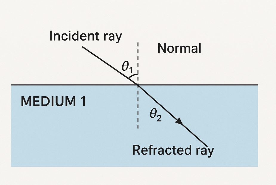 refraction of light, laws of refraction, Snell’s law, refractive index, refraction of light through glass slab, refraction of light through prism, refraction in water, bending of light, light refraction examples, speed of light in different media, light passing through water, air to water refraction, refraction diagram, refraction formula, refraction of light experiment, refraction in lenses, total internal reflection, causes of refraction, applications of refraction, angle of refraction, angle of incidence, refraction in physics, refraction class 10 notes, refraction of light class 8, optical density, light bending phenomenon, refraction in daily life, Snell’s law derivation, refraction and dispersion, refractive index of water, real and apparent depth, refraction of sunlight, refraction at plane surface, refraction in human eye, refraction through convex lens, refraction through concave lens, critical angle and refraction, optical fiber principle, refraction of light through different mediums, refraction science experiment, refraction of light examples in daily life, importance of refraction.
