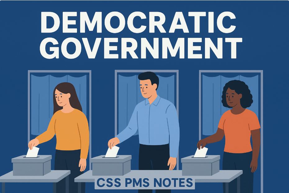 democracy, democratic government, people voting, voting process, polling station, election day, citizens casting votes, democratic system, free and fair elections, democratic participation, voting rights, democracy in action, political freedom, representative democracy, ballot box, voting booth, democracy symbol, democracy illustration, election concept, voter engagement, democratic countries, democratic governance, CSS PMS NOTES, democracy educational image, political science illustration, democracy infographic, democracy awareness, electoral process, voting education, democracy for students, democracy campaign.