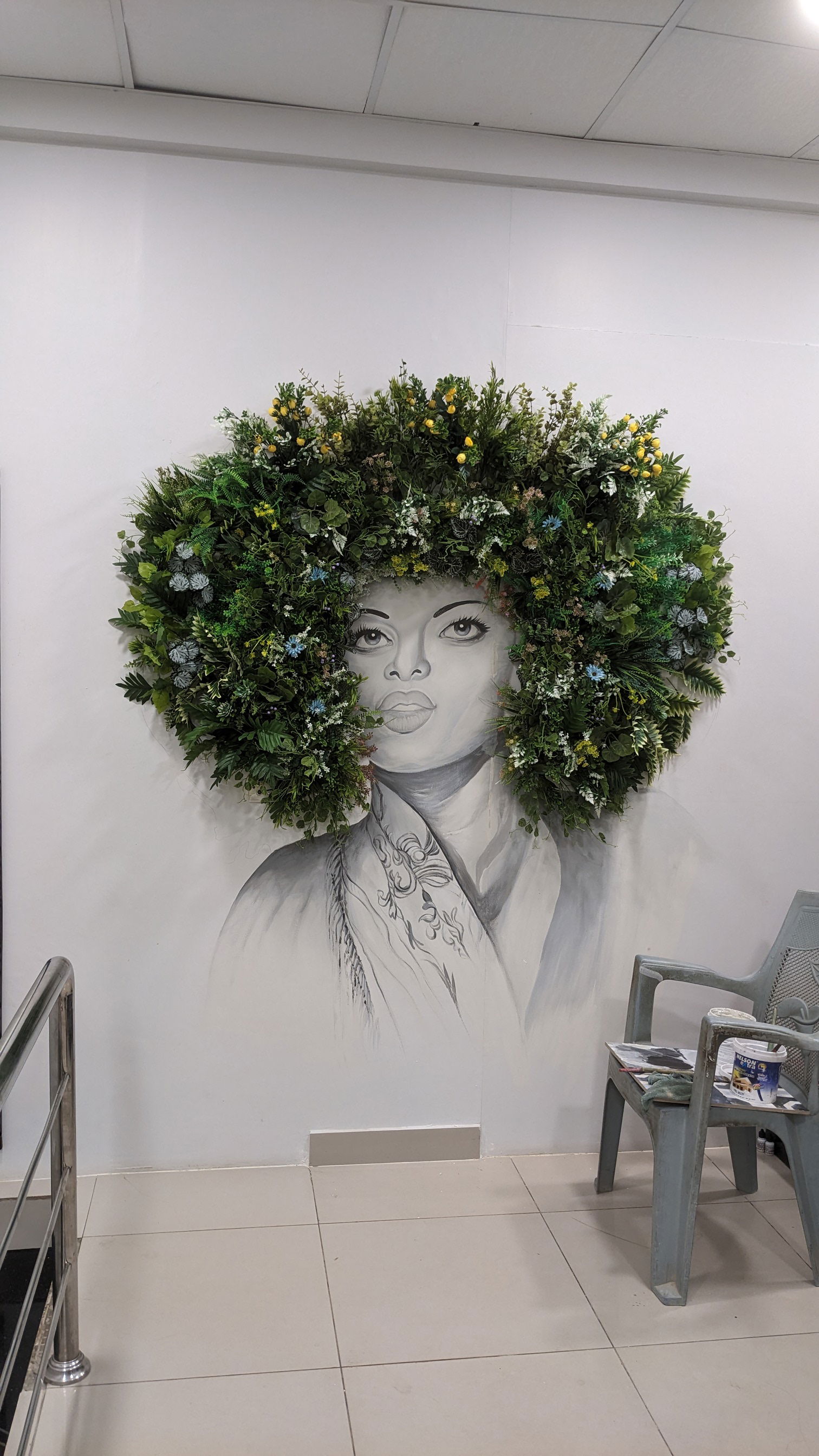 portrait mural