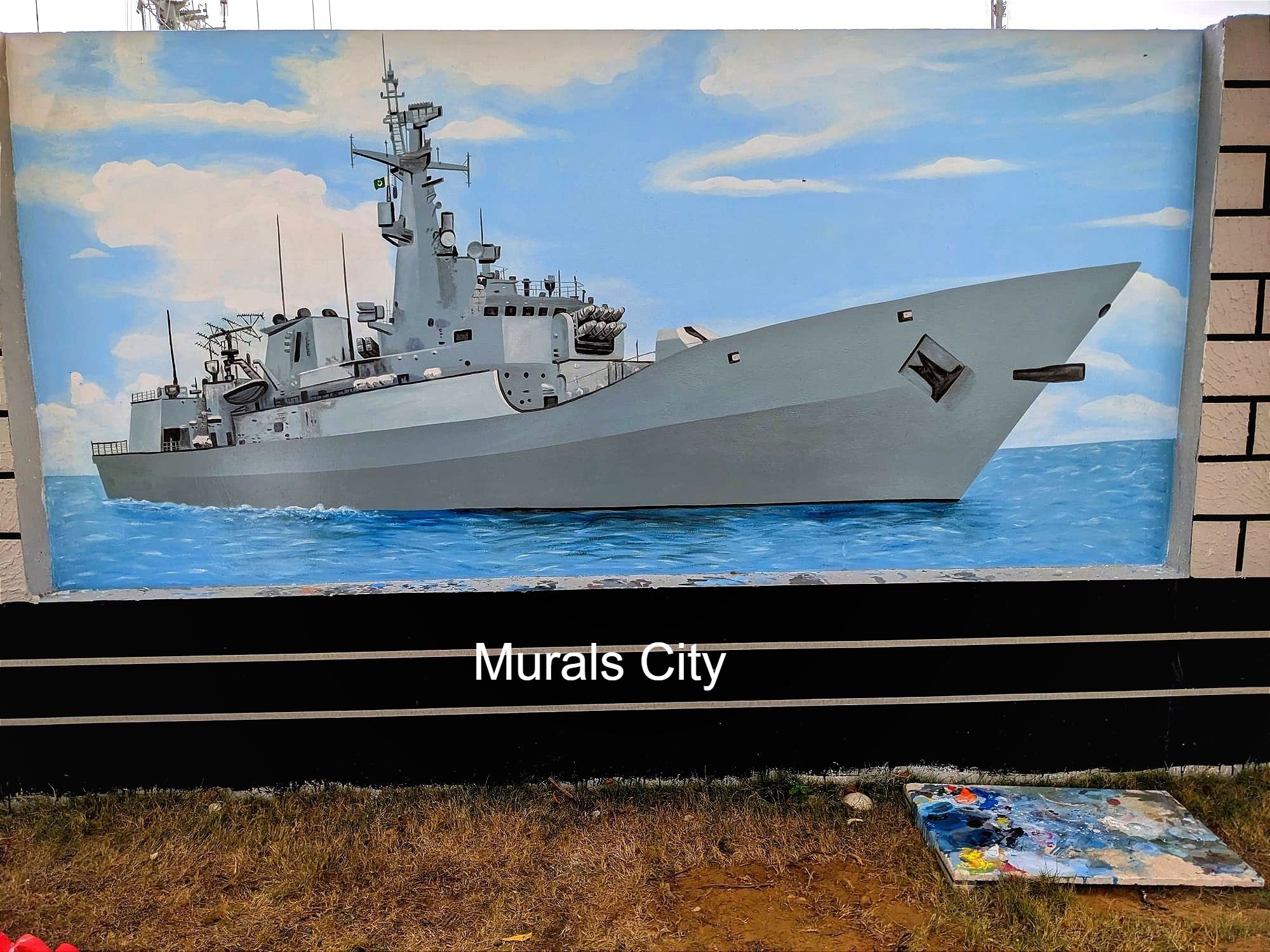 Ship Mural