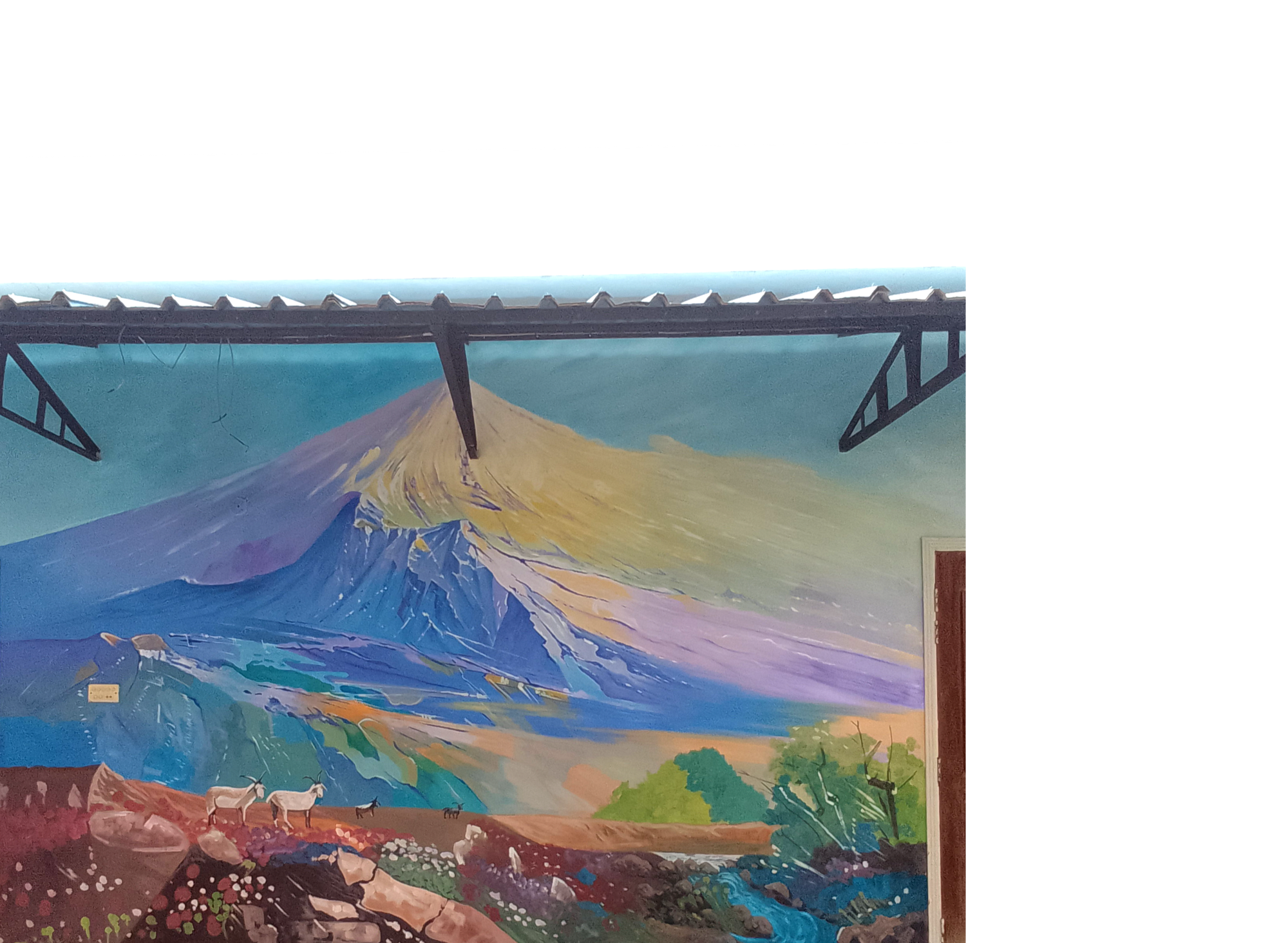 Landscape mural