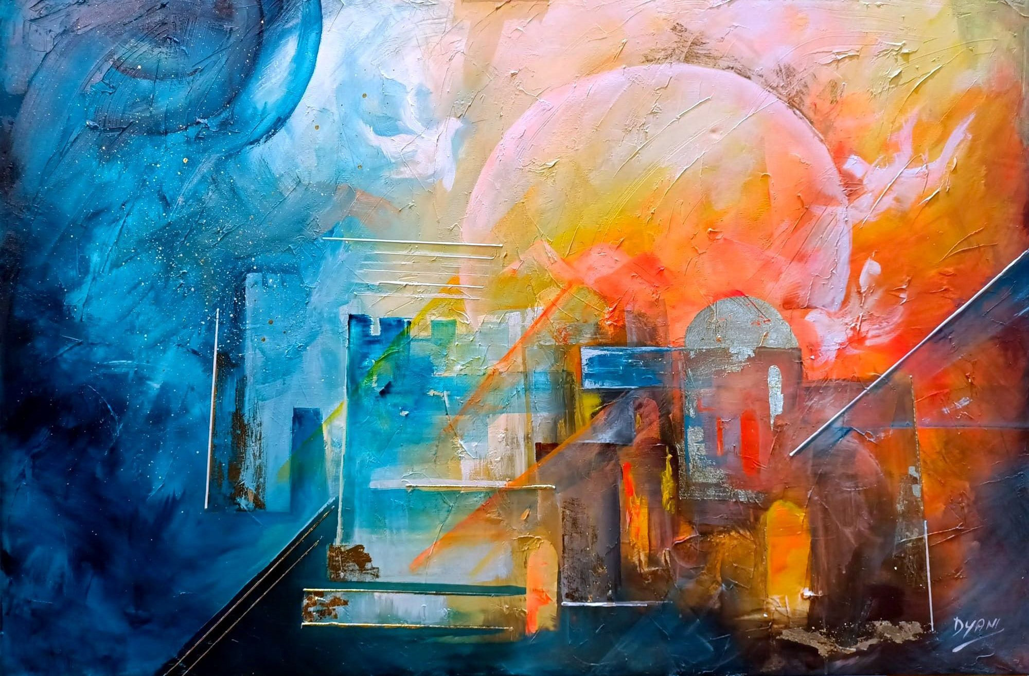 Golden Walls of Light