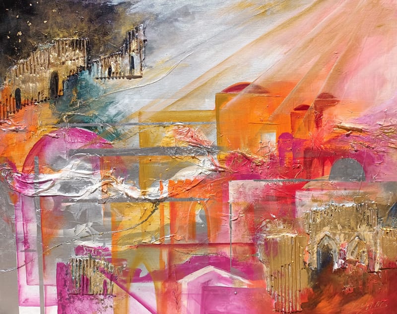 Golden glow of Jerusalem