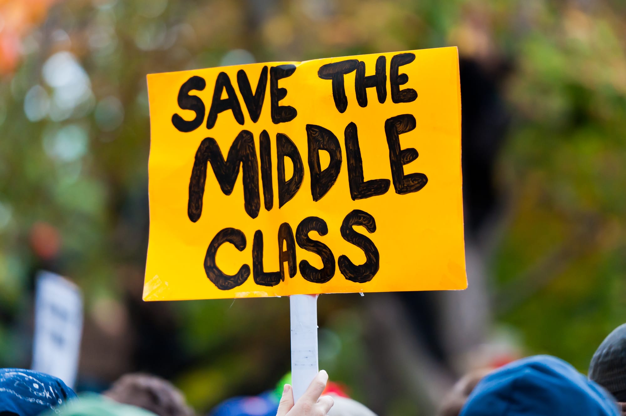 The middle class is going broke over basics