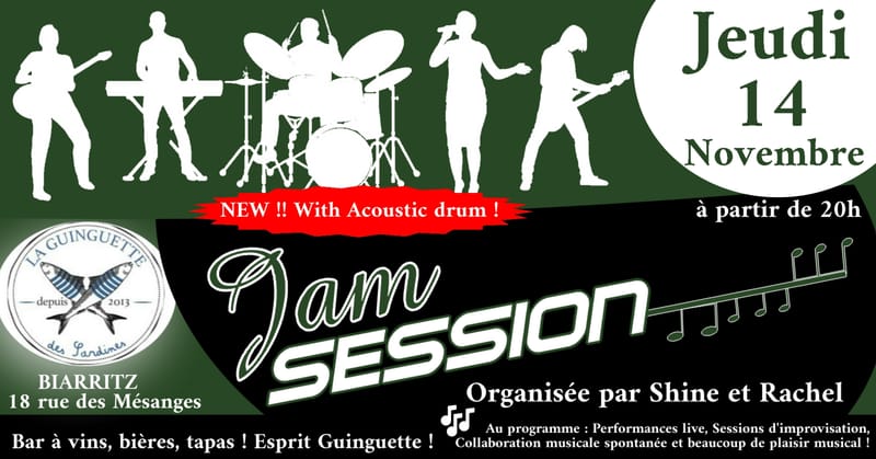 Jam Session organisée par Shine et Rachel