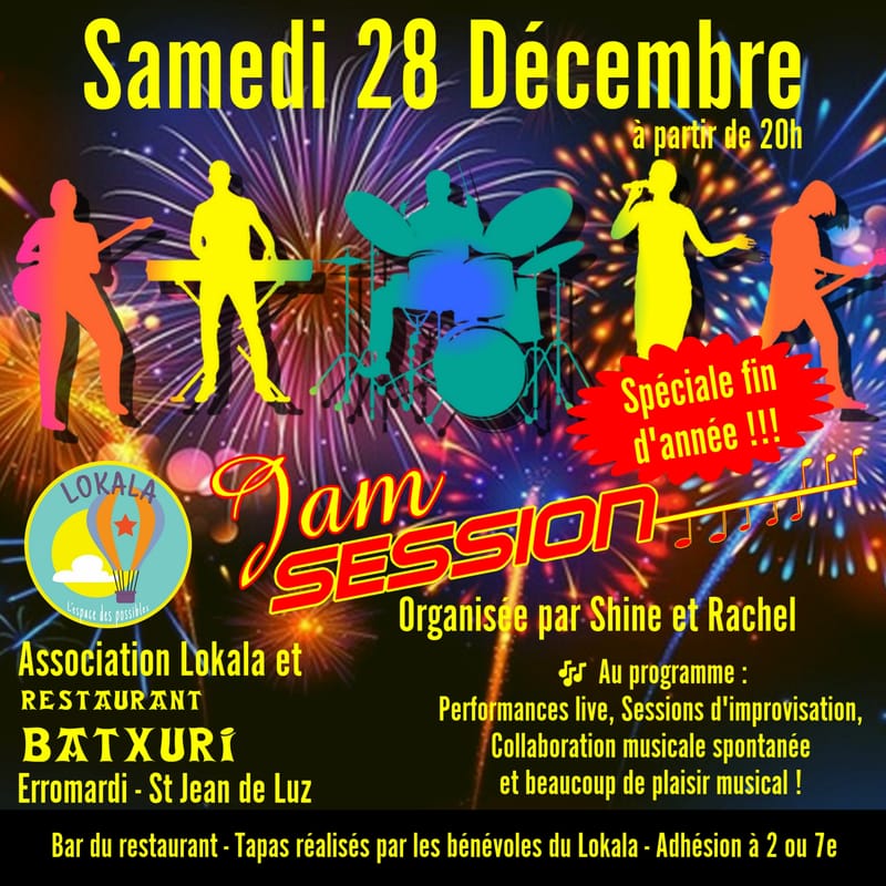 Jam Session organisée par Shine et Rachel