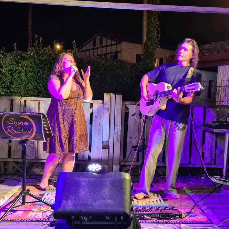 Shine et Rachel en Concert