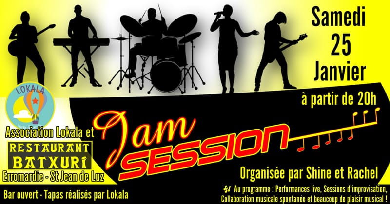 Jam Session organisée par Shine et Rachel
