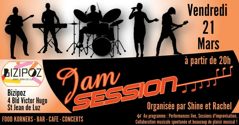 Jam Session organisée par Shine et Rachel