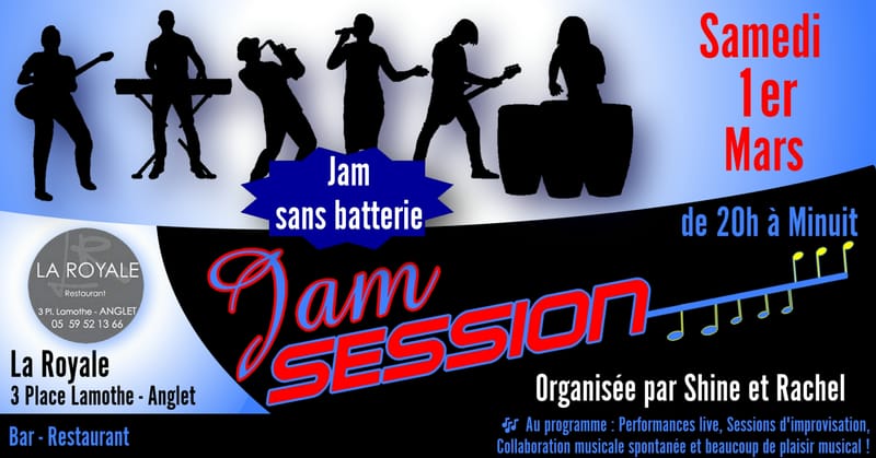 Jam Session organisée par Shine et Rachel