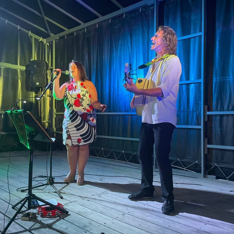 Shine et Rachel en Concert