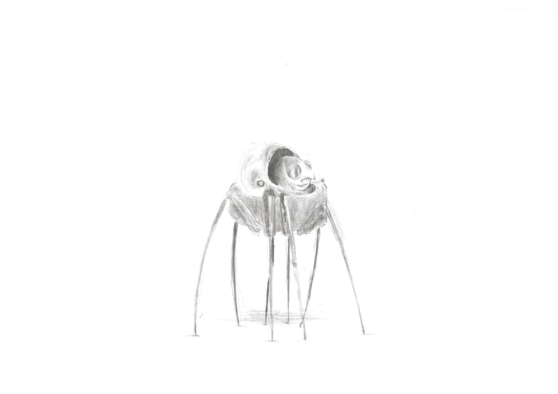 Fikcyjne stworzenia - ołówek