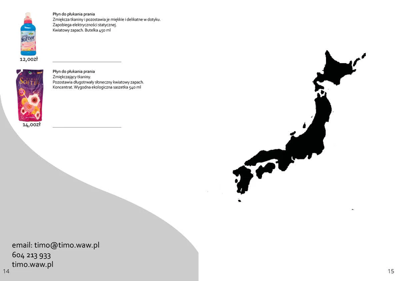 Katalog produktowy dla firmy TIMO