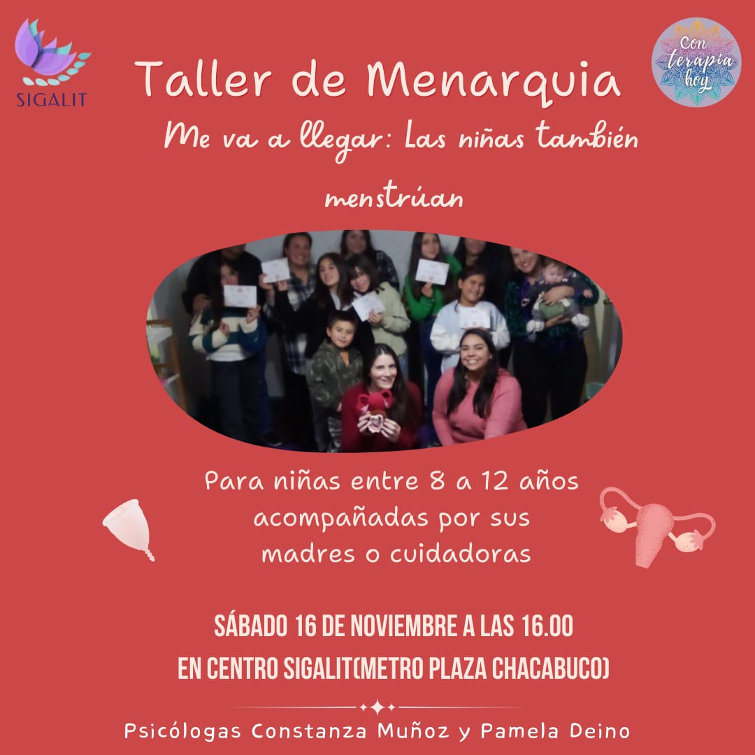 TALLER DE MENARQUIA (noviembre)