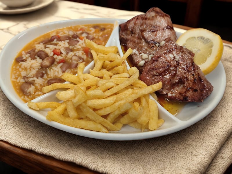 Nacos de vitela na brasa