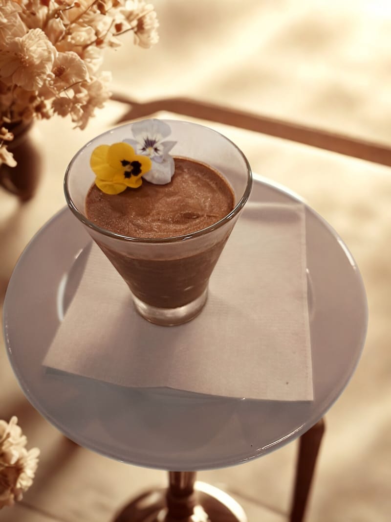 Mousse de chocolate