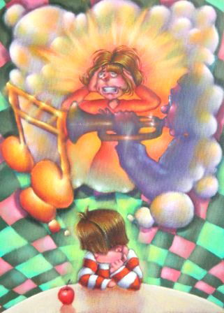 "La trompette de papa"