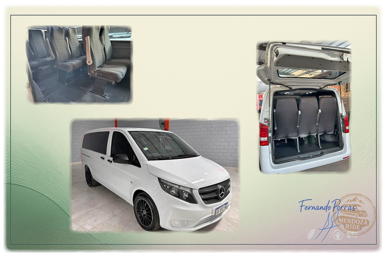 🚐 Mercedes-Benz Vito 8 asientos– Elegancia y Confort Total