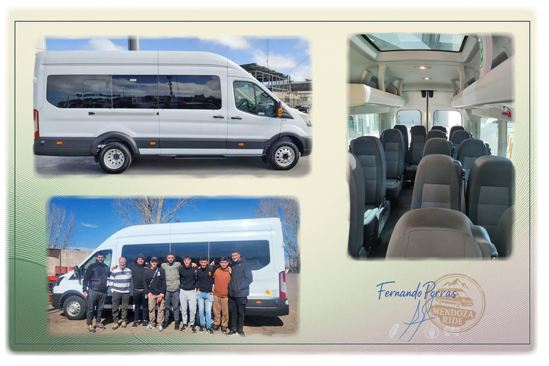 🚌 Ford Transit 15 asientos – Grupos que se mueven con propósito