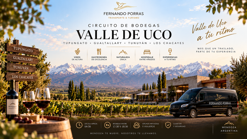 Valle de Uco: Circuito de Bodegas