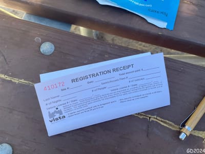 Cottonwood Pass Campground - 20.08.