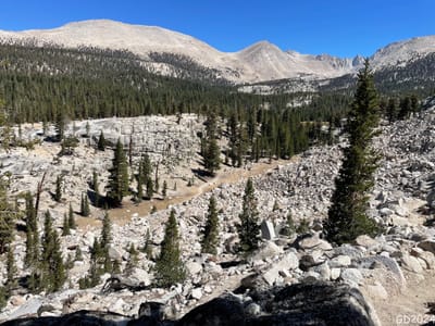 Kurzer Tag bis zum Crabtree Ranger Station CG - 22.08.