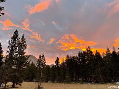 Crabtree Ranger Station CG to Tyndall Creek - 24.08.