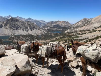 Bubbs Creek to Onion Valley CG - 26.08.