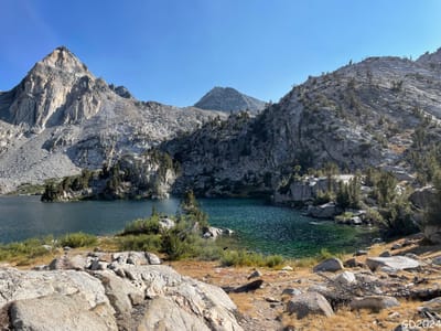 Über zwei Pässe bis Rae Lakes - 28.08.