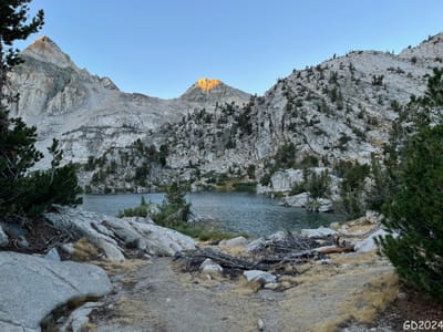 Über Wood Creek zum Twin Lake - 29.08.