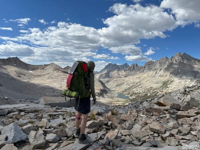 Pinchot und Mather Pass - 30.08.
