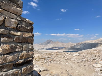 Über den Muir Pass ins McClure Meadow - 01.09.