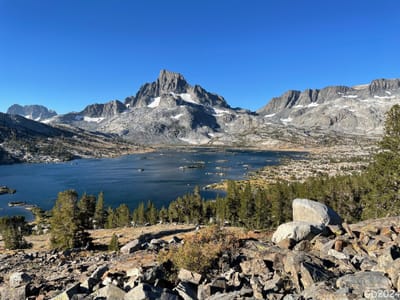Island Pass, Donohue Pass und bergab in den Lyell Canyon - 08.09.