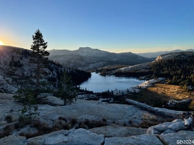 Über Tuolumne Meadows zum Cathedral Lake - 09.09.
